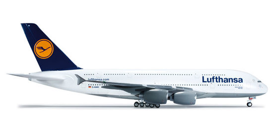 Der Airbus A380-800 Lufthansa " New York "
